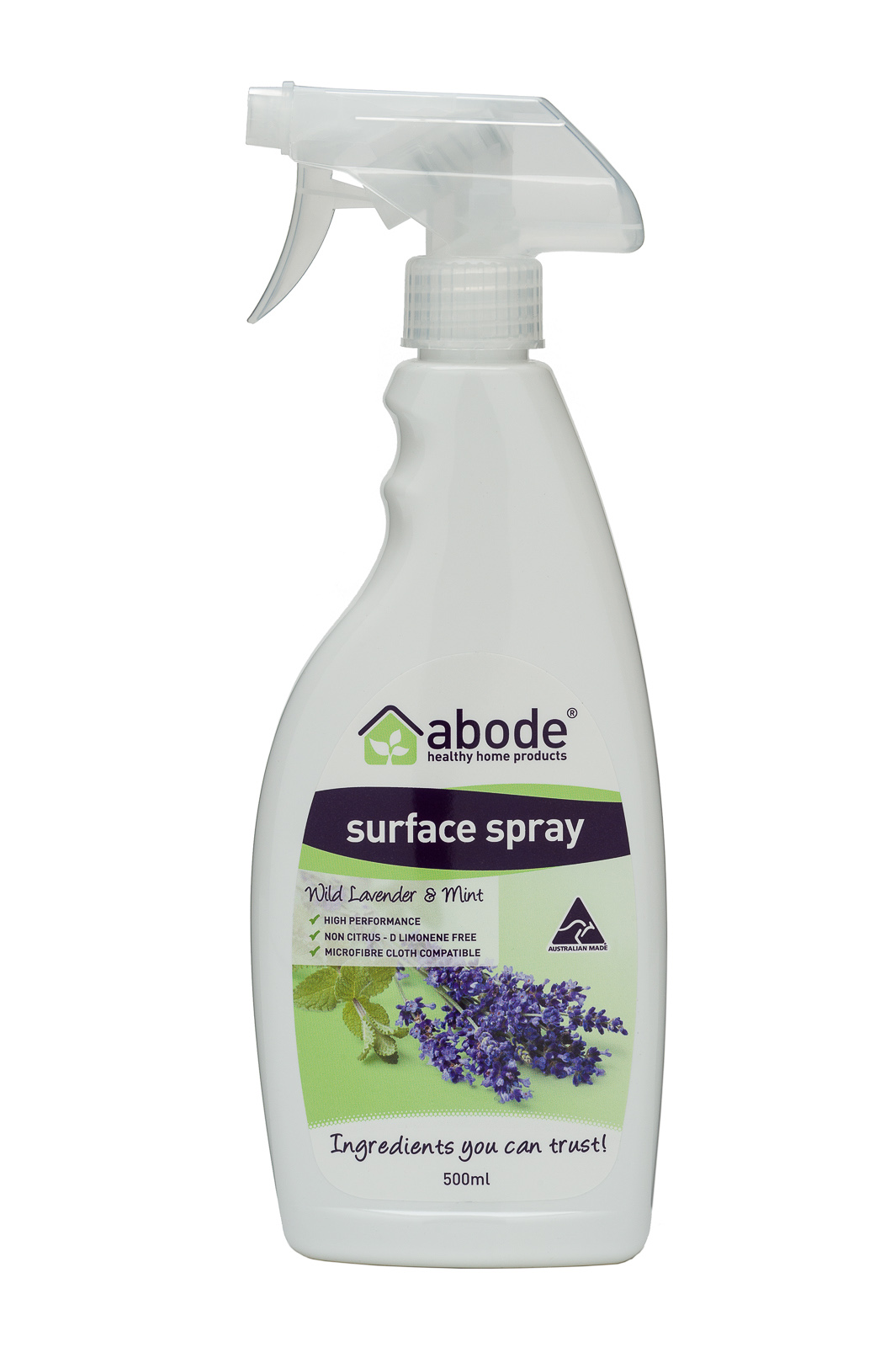 Abode Lavender & Mint Surface Spray (500ml)