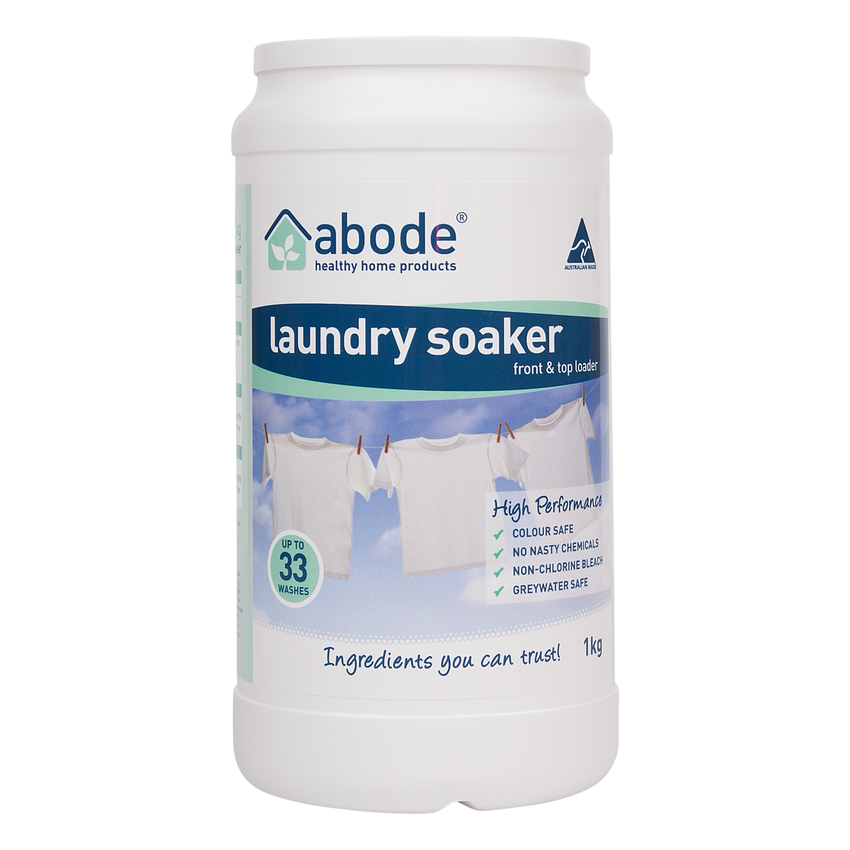 Abode Laundry Soaker High Performance (1kg)