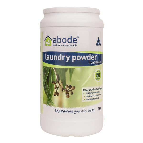 Abode Eucalyptus Front Loader Laundry Powder (1kg)